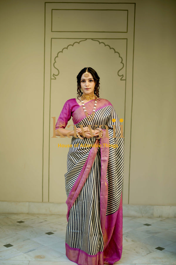 Asvina-Tussar-Silk-Saree-The-Indian-Motif