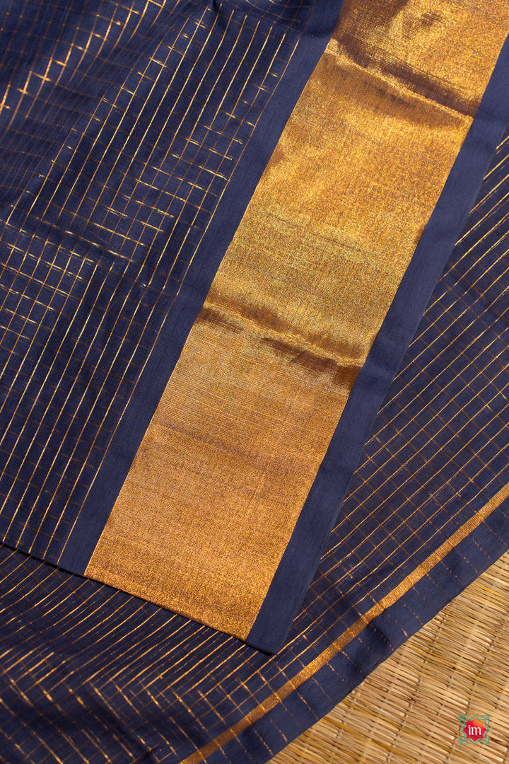 Blue-Venkatgiri-Cotton-Saree-Krishnamegham-3-The-Indian-Motif
