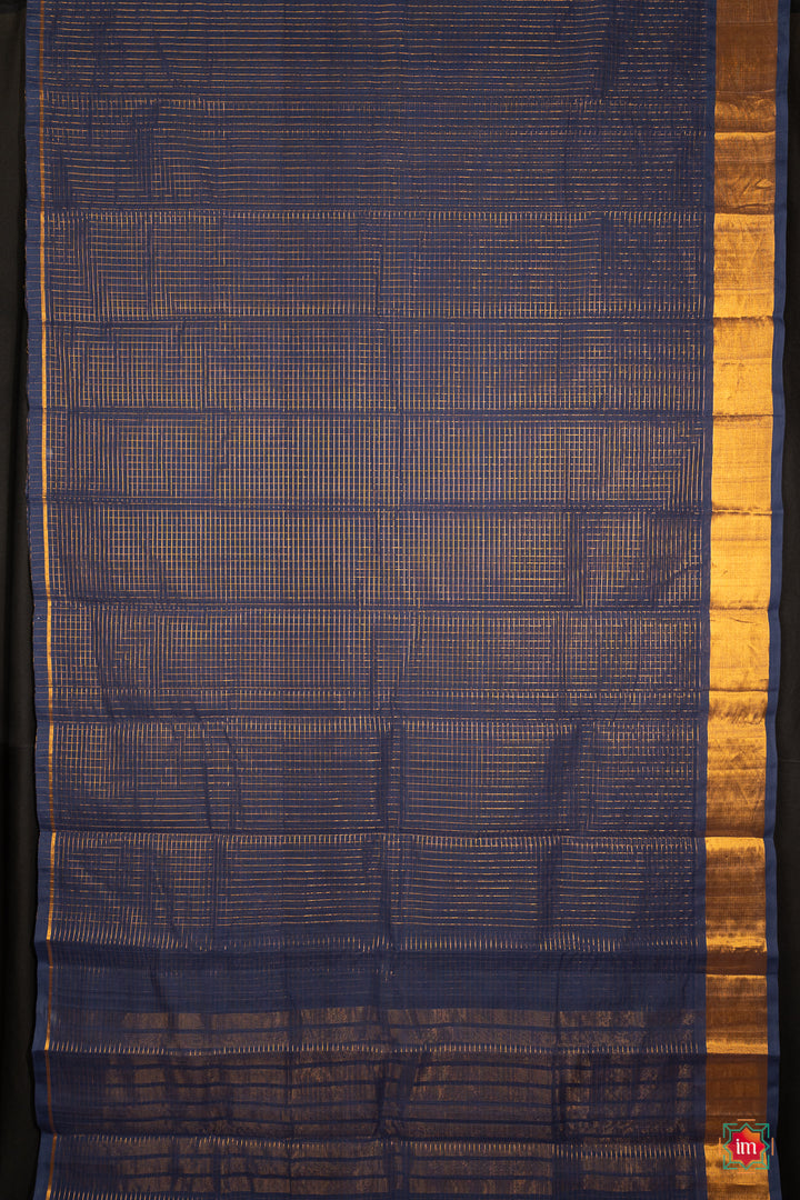 Blue-Venkatgiri-Cotton-Saree-Krishnamegham-4-The-Indian-Motif