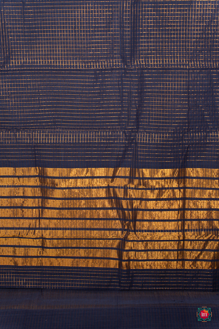 Blue-Venkatgiri-Cotton-Saree-Krishnamegham-5-The-Indian-Motif