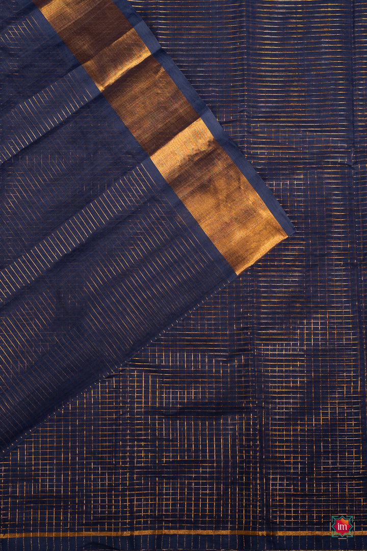 Blue-Venkatgiri-Cotton-Saree-Krishnamegham-7-The-Indian-Motif