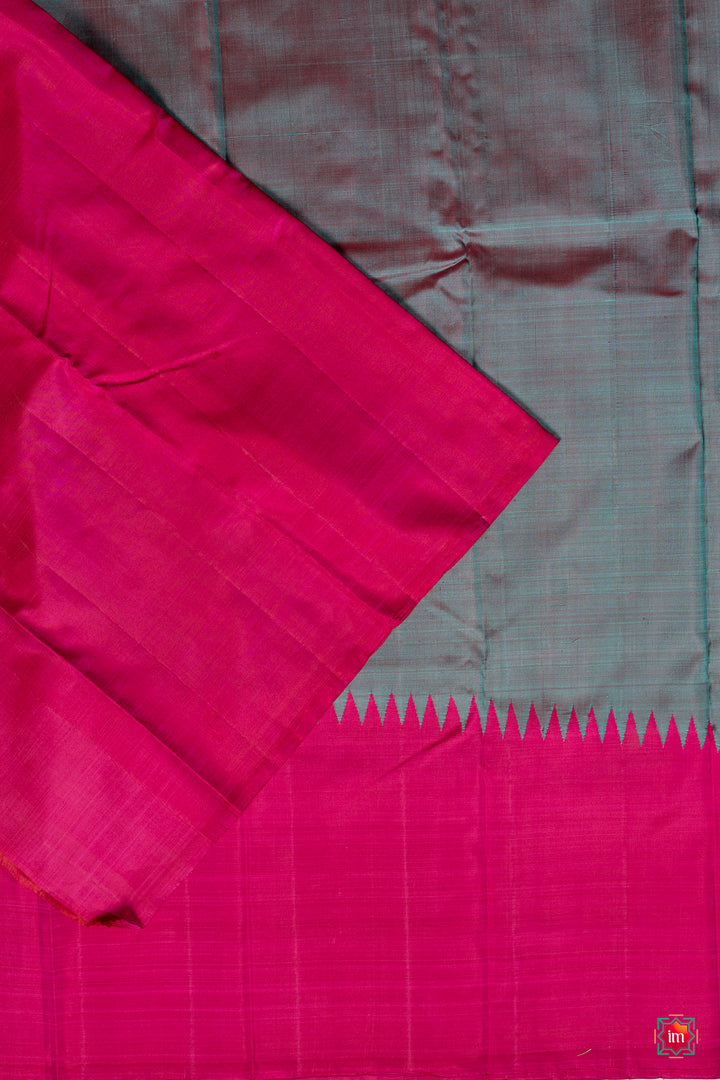 Grey-Pink-Rising-Border-Handloom-Silk-Saree-Trisha-6-The-Indian-Motif