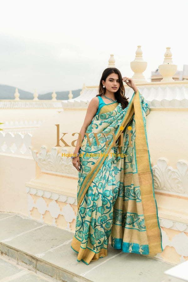 Kamala-Kalamkari-Saree-The-Indian-Motif