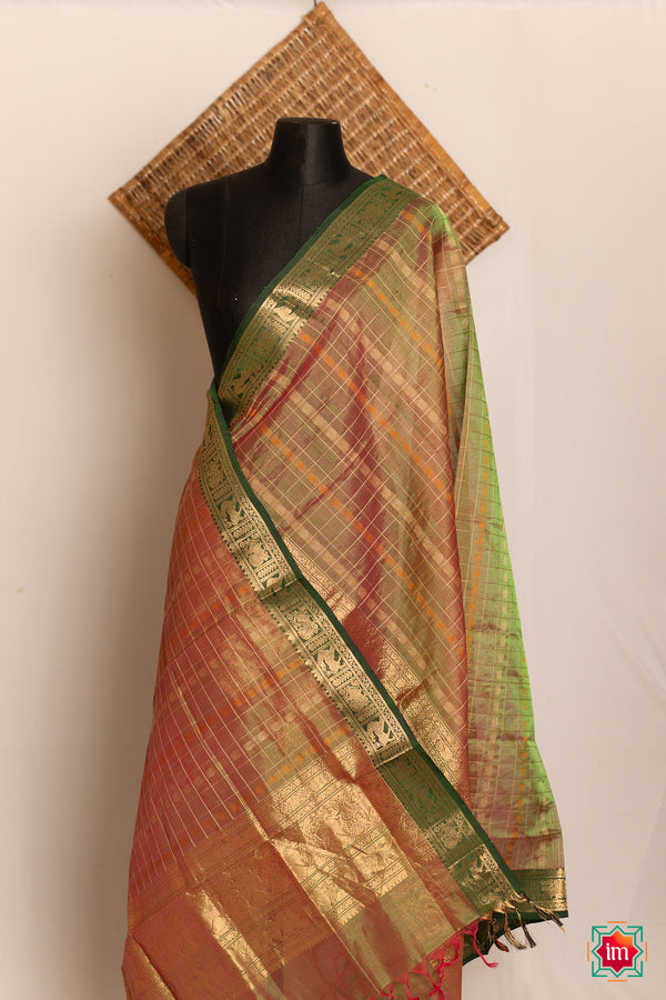 Manthulir-Handloom-Kanchi-Silk-Cotton-Dupatta-Minsaram-The-Indian-Motif