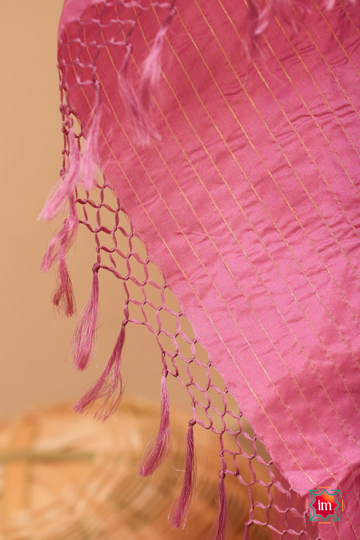 Pink-Banaras-Silk-Saree-Gulaab-7-The-Indian-Motif