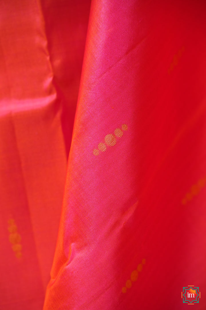 Pink-With-Blue-Kanjivaram-Handloom-Saree-Ananya-3-The-Indian-Motif