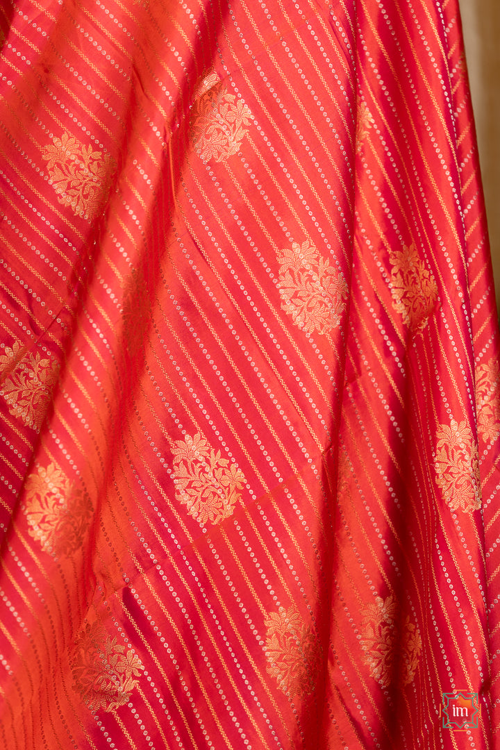 Pink-With-Green-Molkalmuru-Soft-Silk-Saree-Sundari-2-The-Indian-Motf