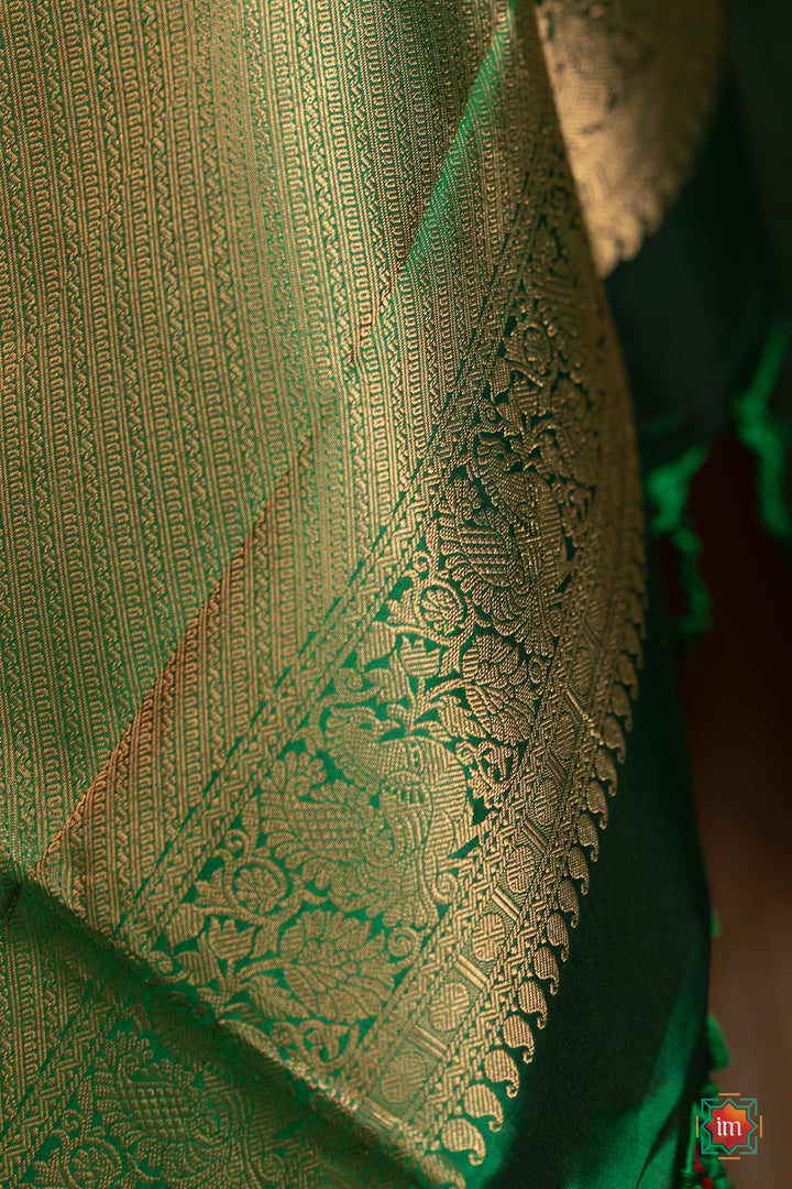 Pink-With-Green-Molkalmuru-Soft-Silk-Saree-Sundari-7-The-Indian-Motf