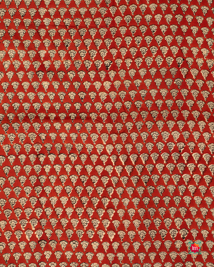 Red-Bagru-Handblock-Printed-Fabric-1-The-Indian-Motif