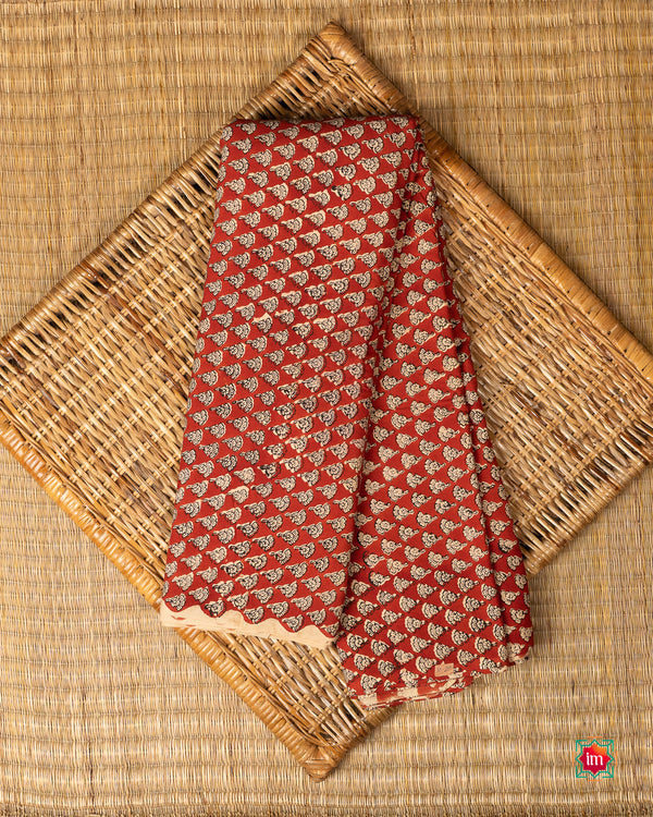 Red-Bagru-Handblock-Printed-Fabric-The-Indian-Motif