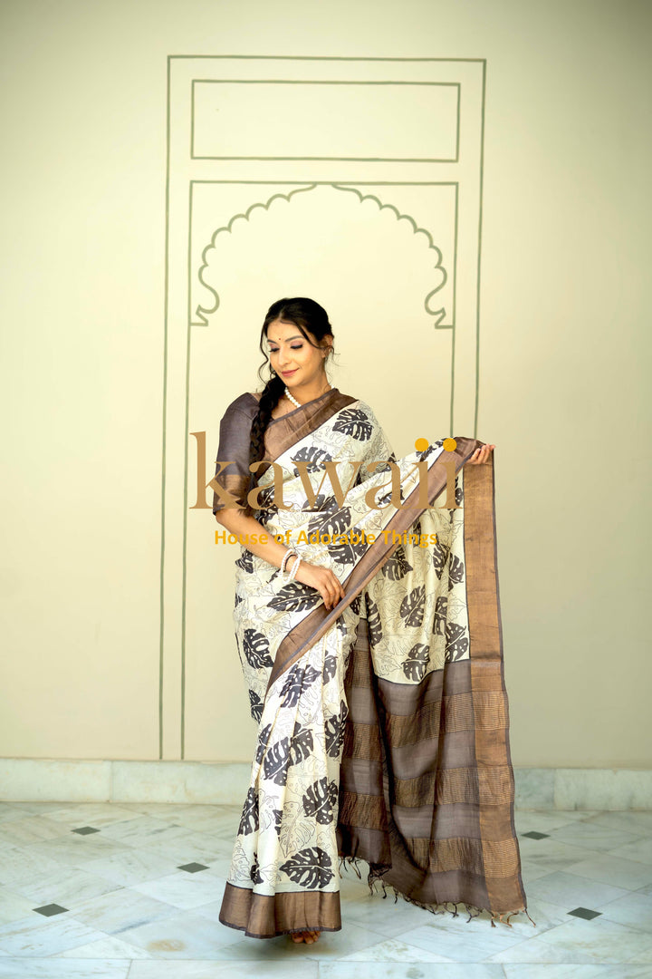 Sharda-Tussar-Silk-Saree-The-Indian-Motif