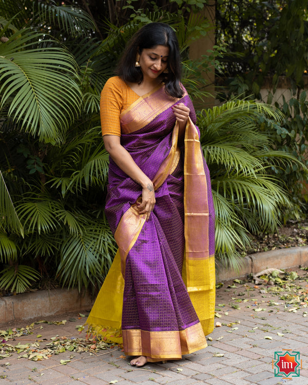 Kanchi Silk Cotton Lakshadeepam Arudra