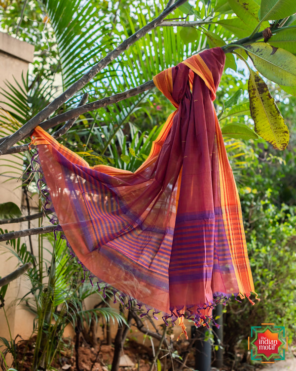 Kanchi Cotton Dupatta Mazhaituli