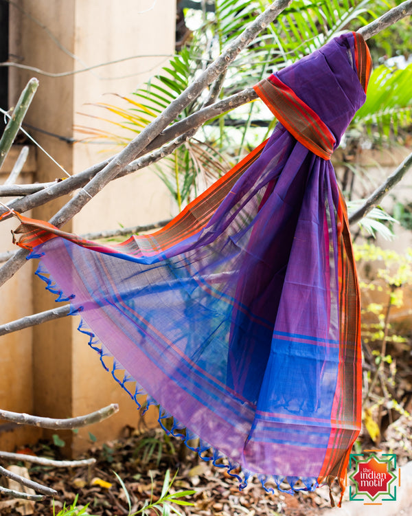 Kanchi Cotton Dupatta Krsnamegham