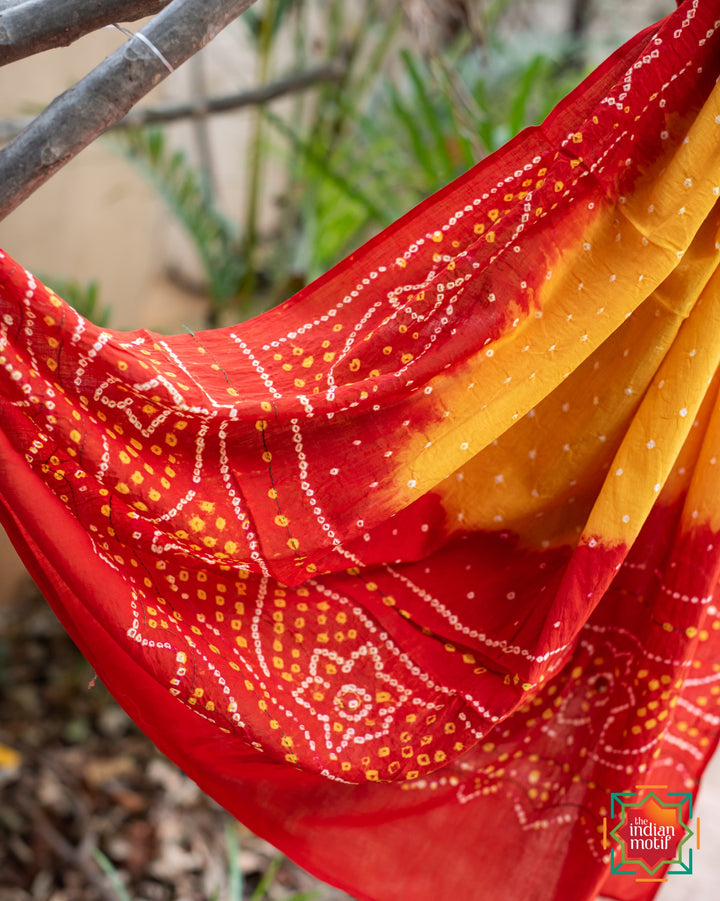Bandhni-Cotton-Dupatta-Champa-1-The-Indian-Motif