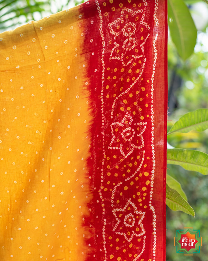 Bandhni-Cotton-Dupatta-Champa-2-The-Indian-Motif