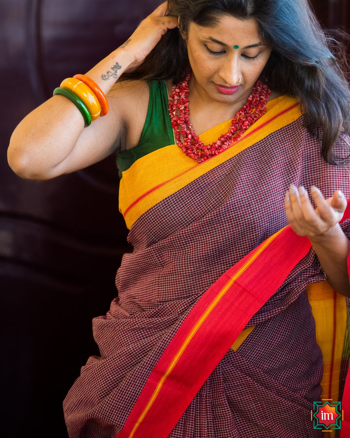 Patteda-Anchu-Ganga-Jamuna-Saree-Gagana-1-The-Indian-Motif