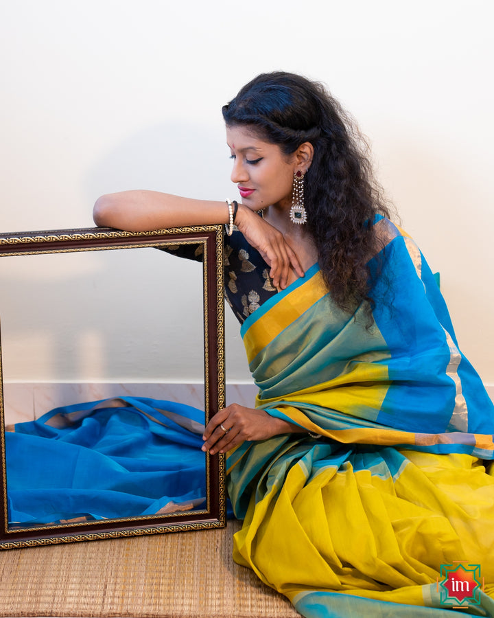 Venkatagiri Silk Cotton Manaswini-Festive Weaves-DSC05199-The Indian Motif Hand Woven Sarees