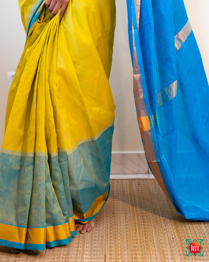 Venkatagiri Silk Cotton Manaswini-Festive Weaves-DSC05226-The Indian Motif Hand Woven Sarees