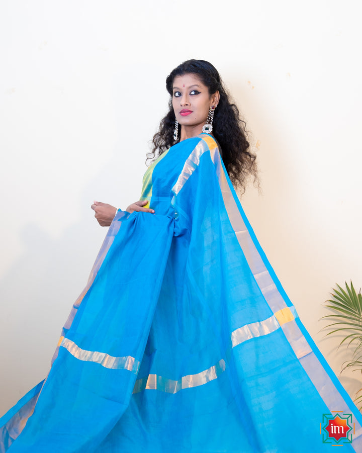 Venkatagiri Silk Cotton Manaswini-Festive Weaves-DSC05281-The Indian Motif Hand Woven Sarees